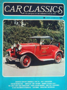 CAR CLASSICS 1974 OCT Vol6 #5 - LETTER MOPARS, BROOKS